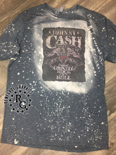 Load image into Gallery viewer, Johnny Cash | Black Label | Country Music | Band Tees | Vintage | Bleached Shirt
