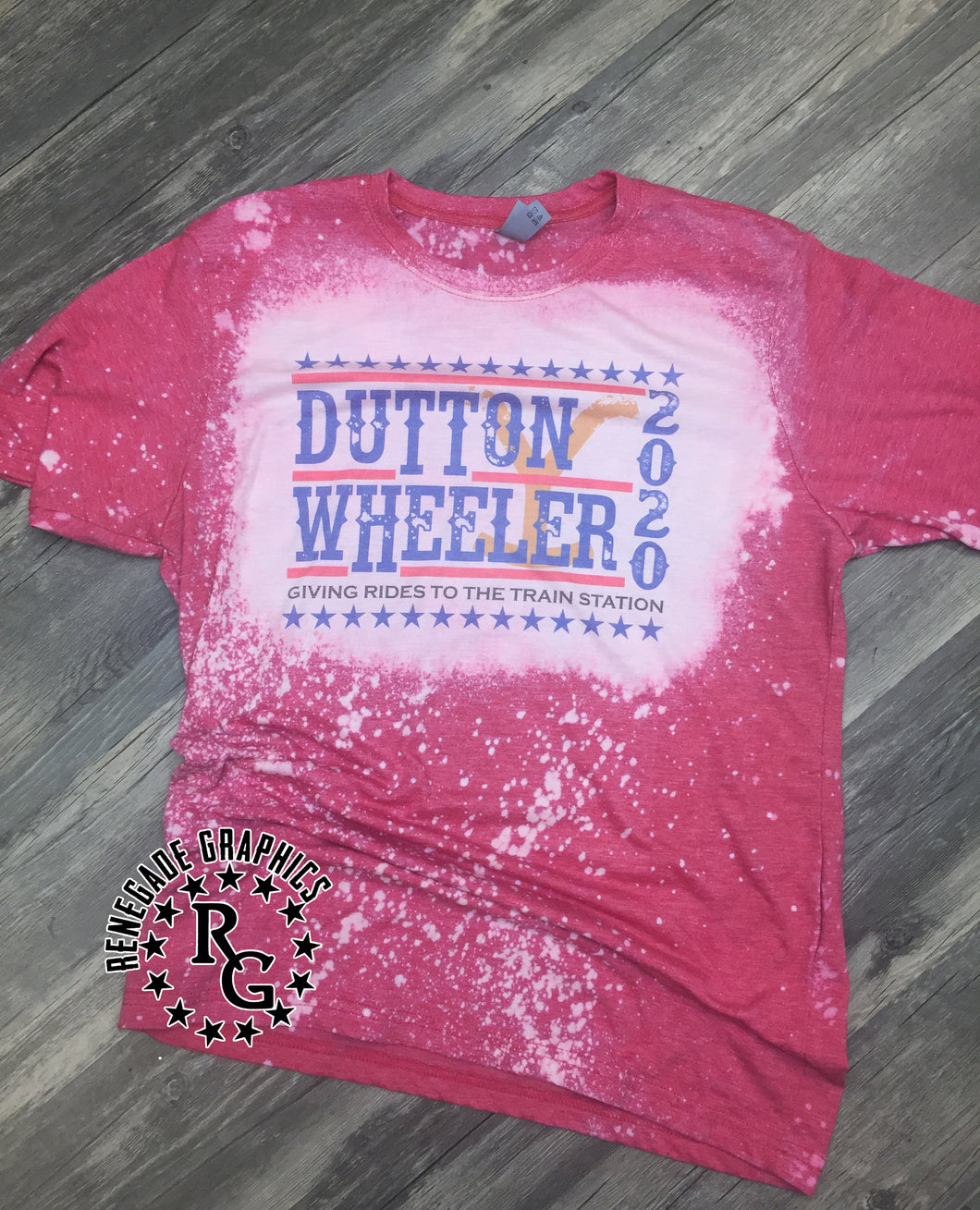 Dutton Wheeler 2020 | Giving Rides To The Train Station | Vintage | Bleached Shirt