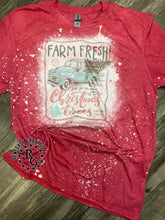 Load image into Gallery viewer, Farm Fresh Christmas Trees | Vintage | Bleached Shirt
