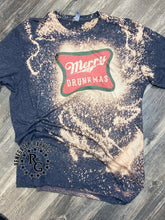 Load image into Gallery viewer, Merry Drunkmas | Vintage | Bleached Shirt
