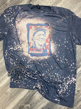 Load image into Gallery viewer, Willie Nelson | Country Music | Singer | Sketch | Outlaw | Vintage | Bleached Shirt
